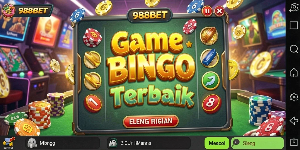 Gameplay Bingo yang seru dan interaktif di 988BET.