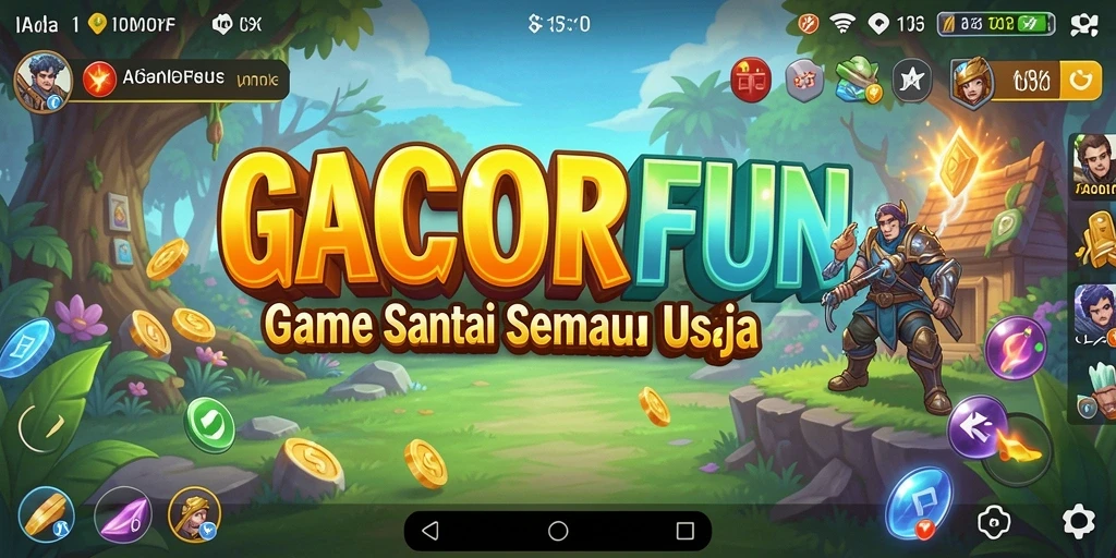Screenshot GACORFUN yang menampilkan suasana gameplay yang seru.