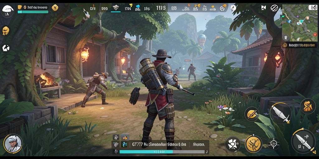 Screenshot GT777 menampilkan aksi seru dalam gameplay Simulation.