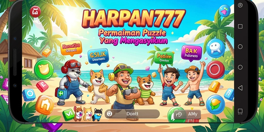 Tampilan gameplay menarik dari HARAPAN777 yang menantang.