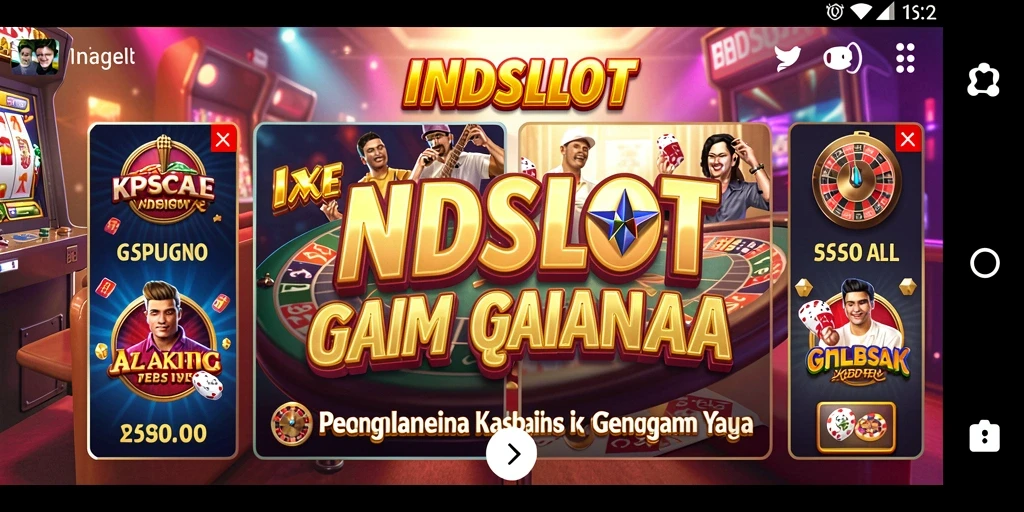 Screenshot gameplay menarik dari INDSLOT yang menunjukkan pengalaman Kasino.