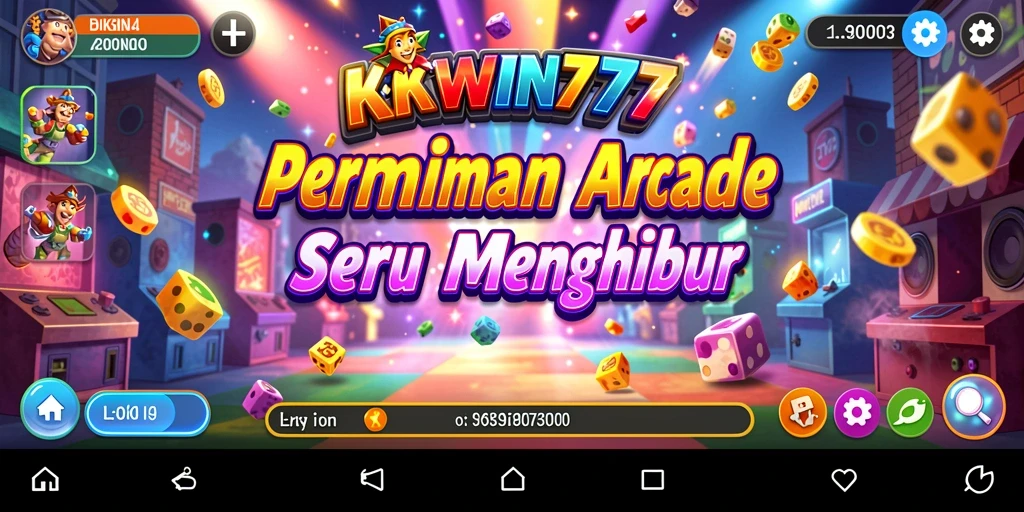 Tampilan gameplay KKWIN777 yang penuh warna dan menantang.