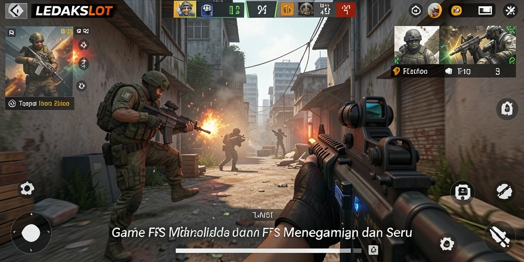 Tampilan gameplay LEDAKSLOT yang menegangkan dan seru.