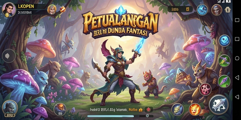 Tampilan gameplay seru LKOPEN yang memukau dan penuh tantangan.