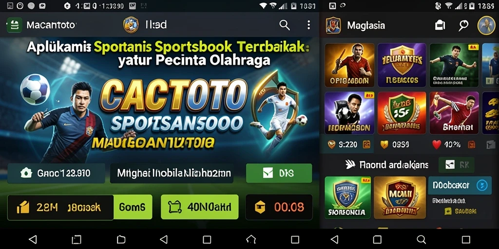 Tampilan gameplay taruhan olahraga yang seru di MACANTOTO.