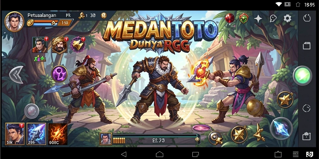 Gameplay seru dan grafis menawan di MEDANTOTO.