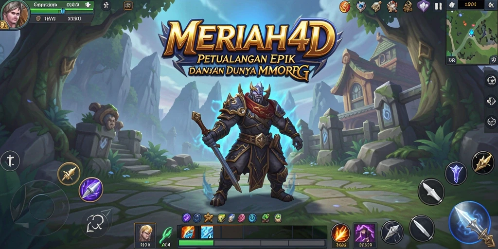 Gameplay mendebarkan dari MERIAH4D dalam dunia MMORPG.