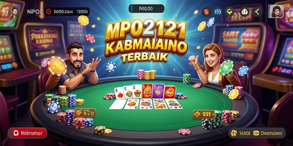 Tampilan menarik dari permainan Kasino di MPO2121.