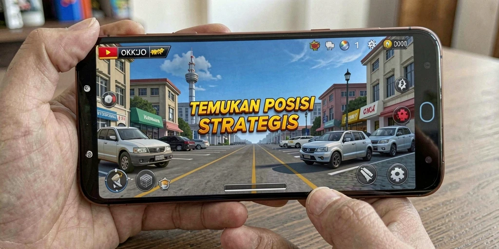 Screenshot menunjukkan aksi seru dalam permainan OKJK dengan gameplay TPS yang dinamis.