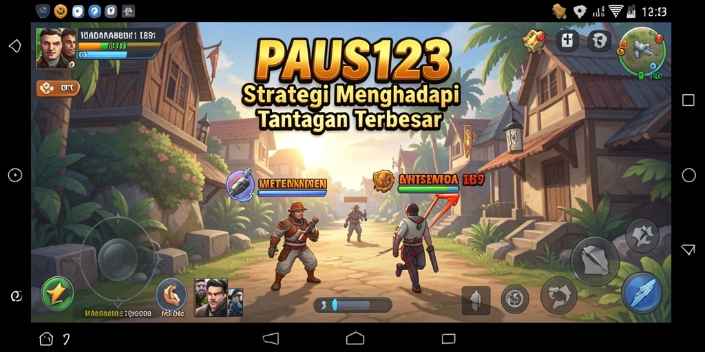 Screenshot utama PAUS123 menampilkan gameplay seru dan strategi mendalam.