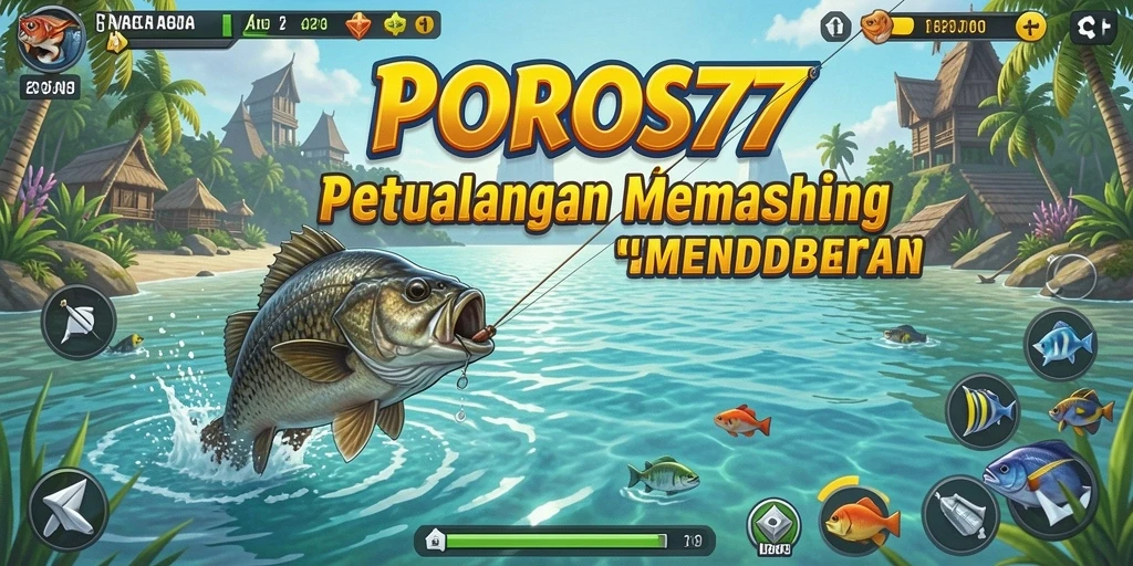 Tangkapan ikan yang menakjubkan dalam POROS77.