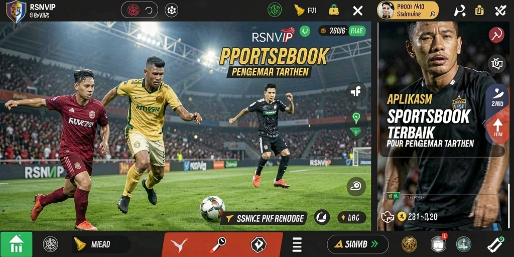 Tampilan gameplay RSNVIP yang menarik dan informatif tentang taruhan olahraga.